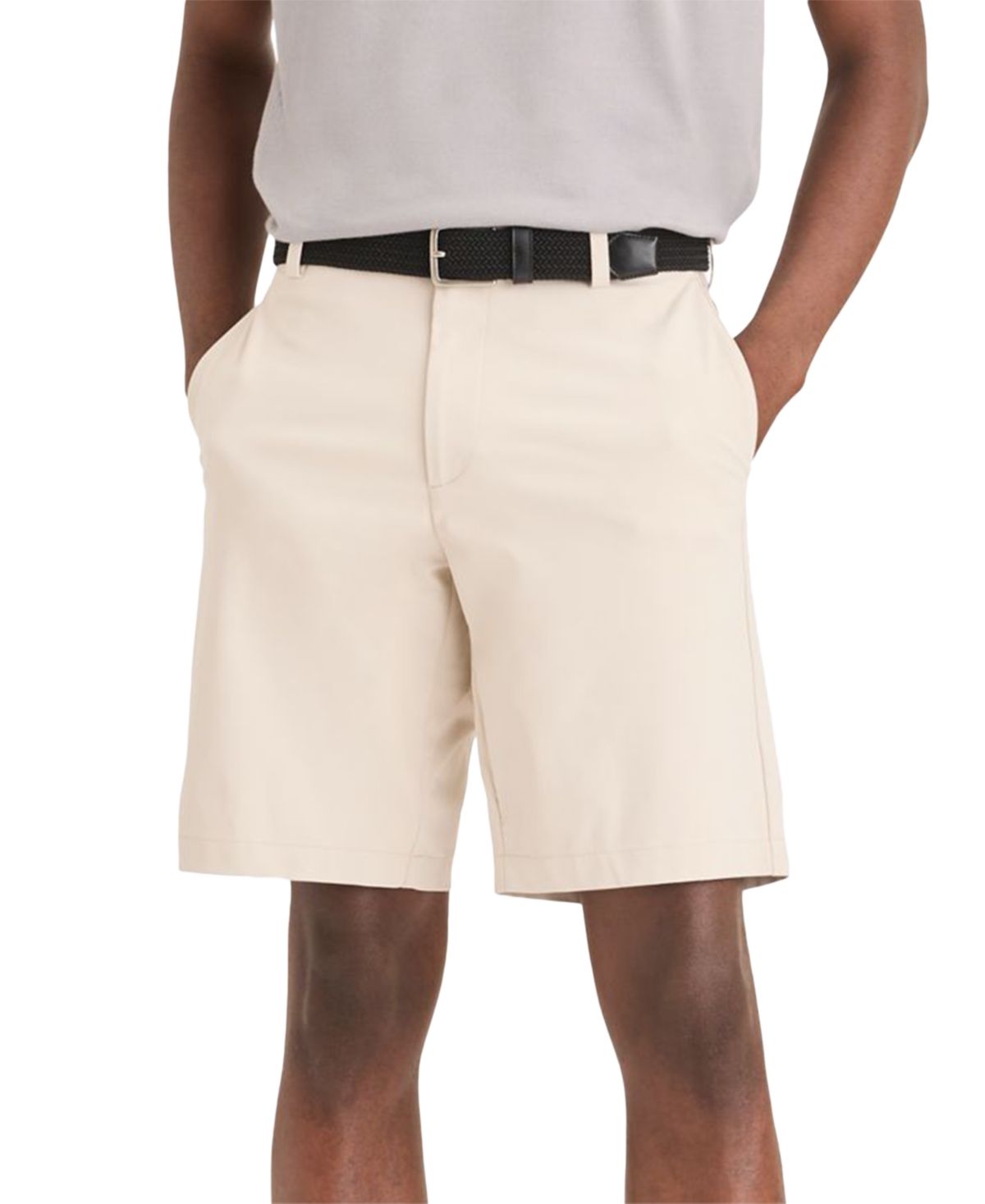 Dockers Men's Go Airweave Chino Straight Fit 9.5" Shorts In Sahara Khaki