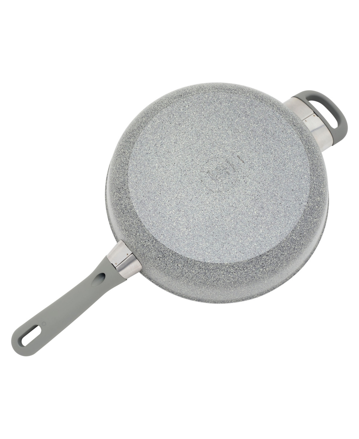 Zwilling Parma Plus Aluminum Nonstick 3.9 Qt Saute Pan With Helper Handle And Lid In Gray