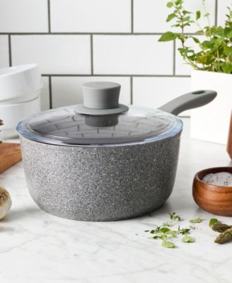 Parma Plus Aluminum Nonstick 2.9-Qt Saucepan with Lid