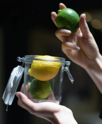 Fido 17-Oz. Glass Cylinder Jars, Set of 6