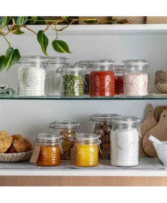 Officina 1825 25.25-Oz. Swing-Top Jars, Set of 6