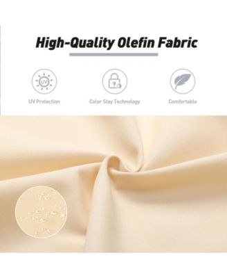 Outdoor Chair Cushion 20.5x20.5x4.33 inches Patio Furniture Seat Cushion - Set of 4