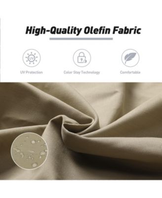 Outdoor Chair Cushion 20.5x20.5x4.33 inches Patio Furniture Seat Cushion - Set of 4