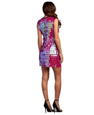 Women's Birdie Sequin Fringe Mini Dress