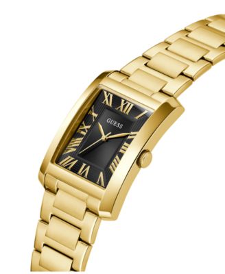 Men's Analog Gold Tone Stainless Steel Watch, 34mm