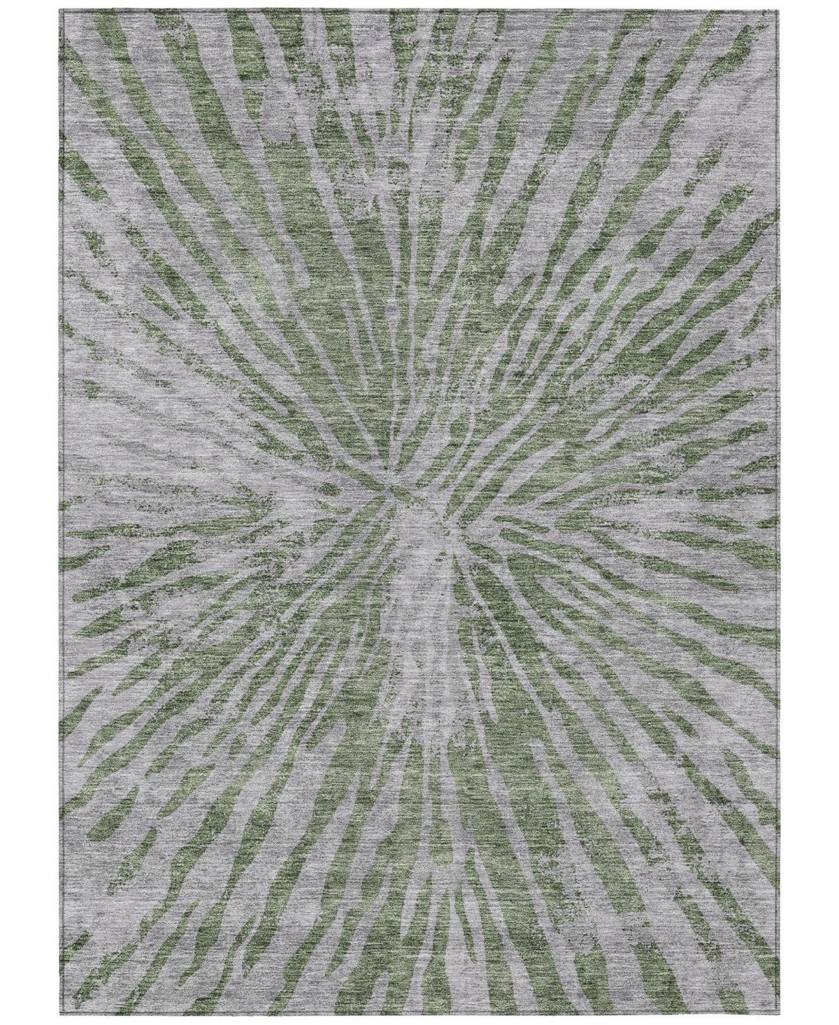 Addison Chantille Acn818 5'x7'6" Area Rug In Olive