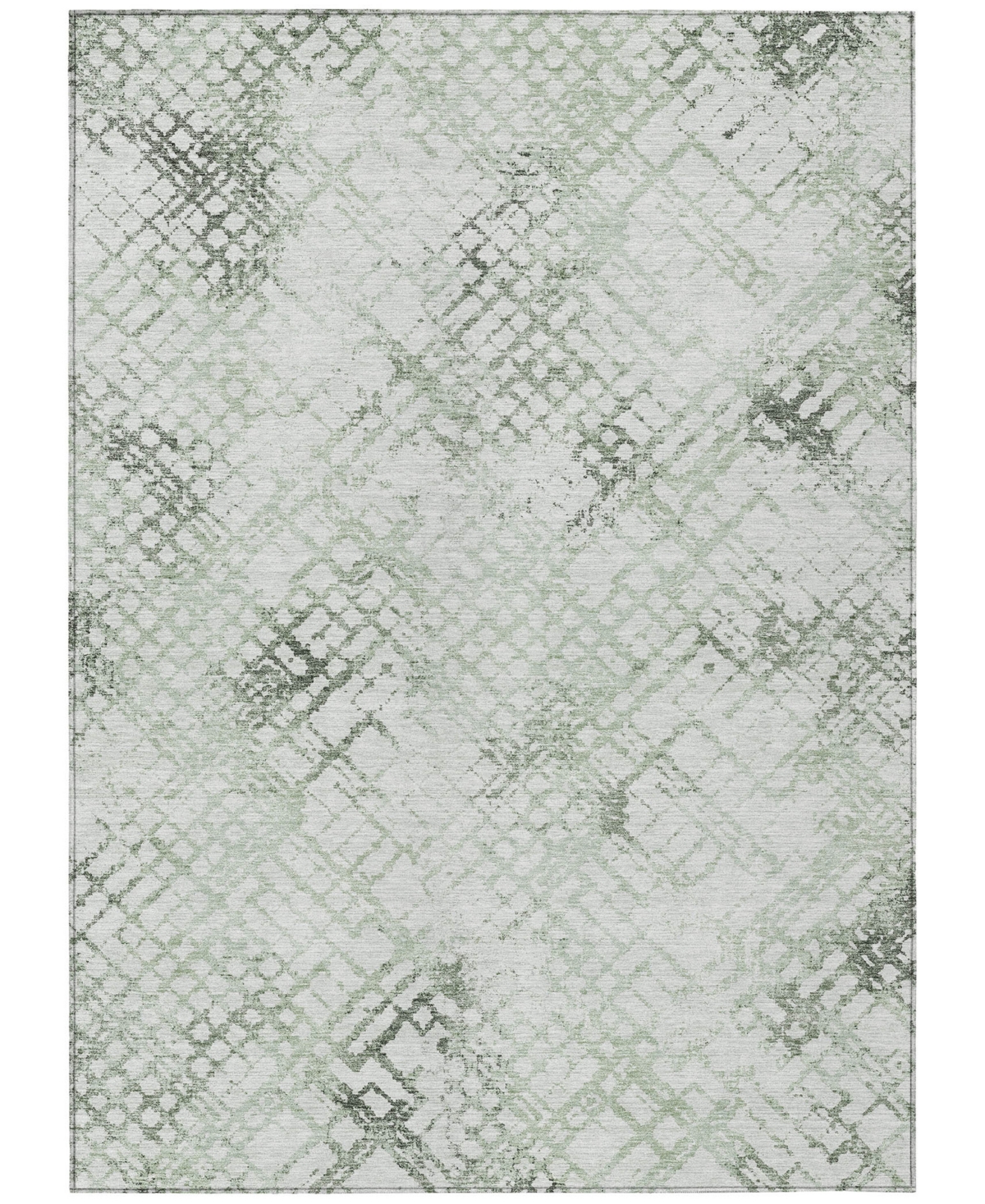 Addison Chantille Acn824 5'x7'6" Area Rug In Green