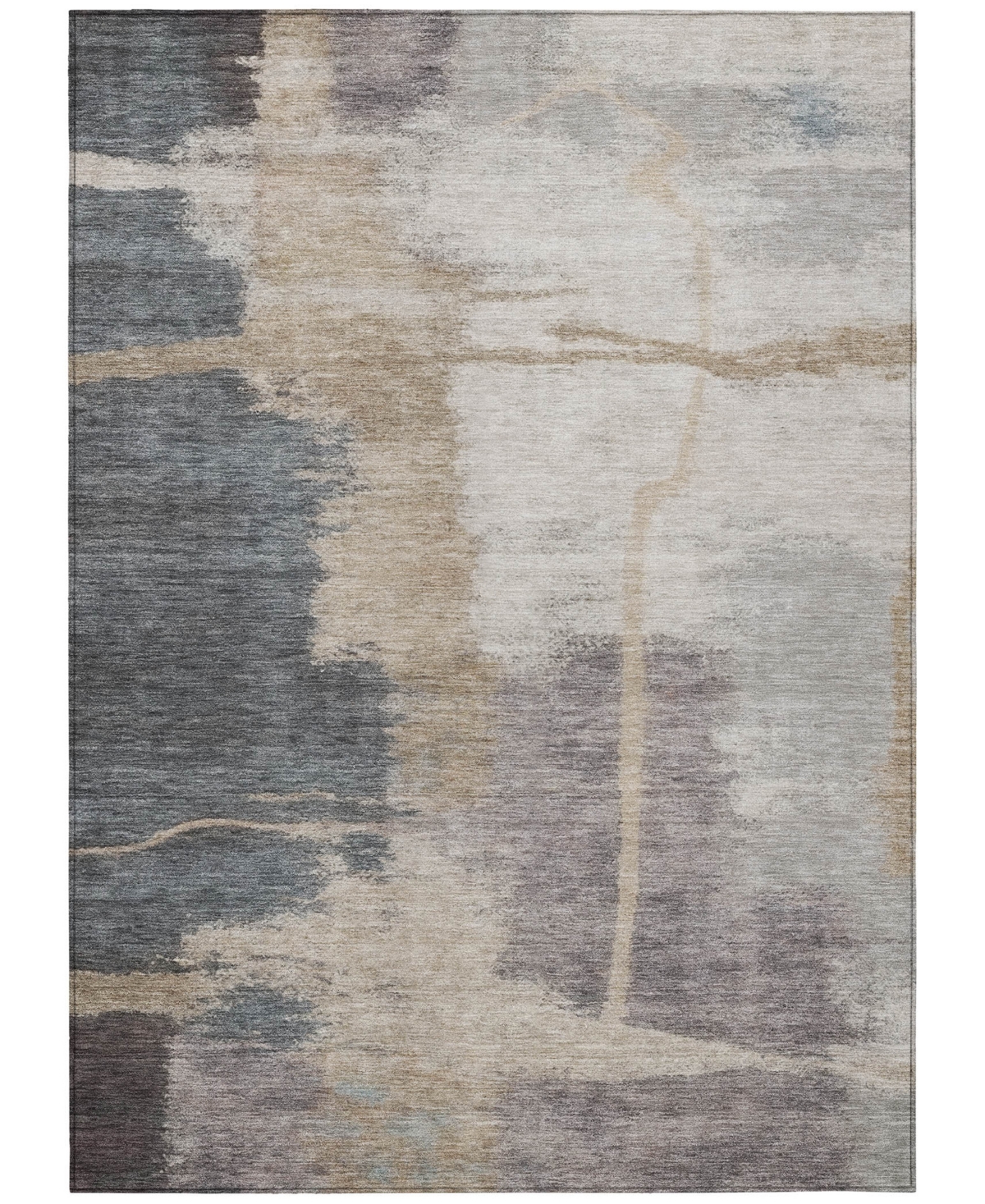 Addison Chantille Acn831 5'x7'6" Area Rug In Gray