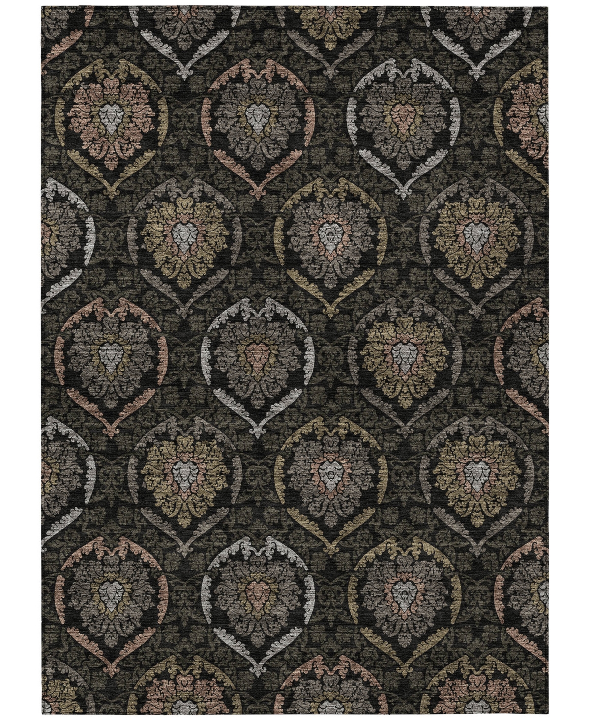 Addison Chantille Acn809 8'x10' Area Rug In Black