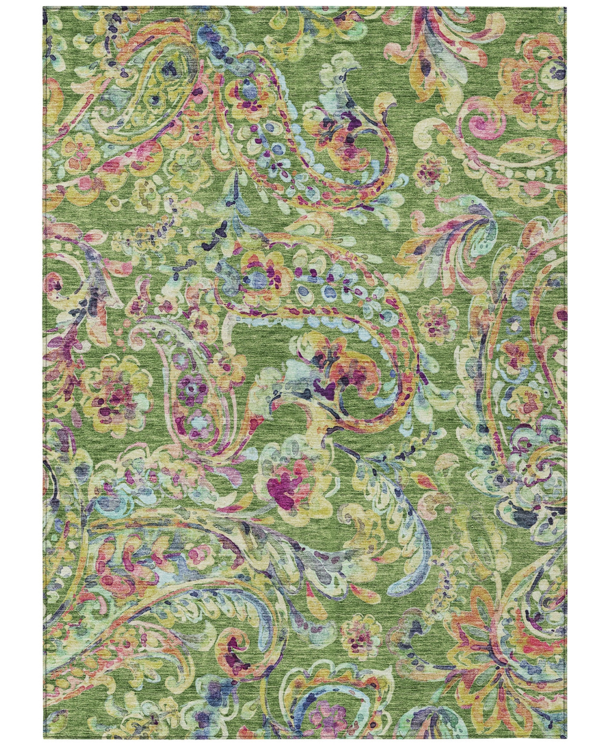 Addison Chantille Acn834 9'x12' Area Rug In Ivy