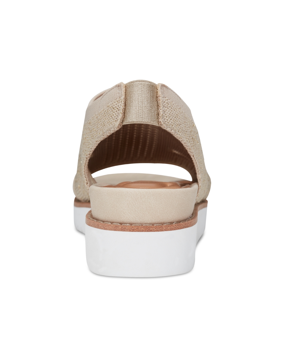Shop Easy Spirit Women's Winslow Lightweight Knit Sandals In Beige,gold