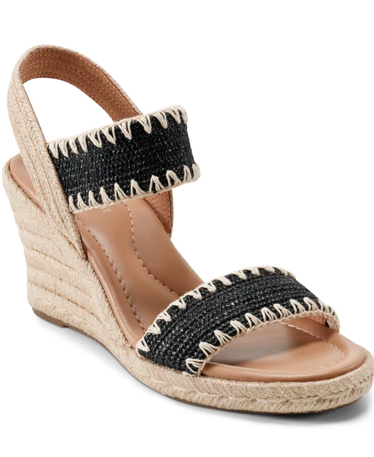 EASY SPIRIT WOMEN'S ARIELLA ESPADRILLE WEDGE SANDALS 