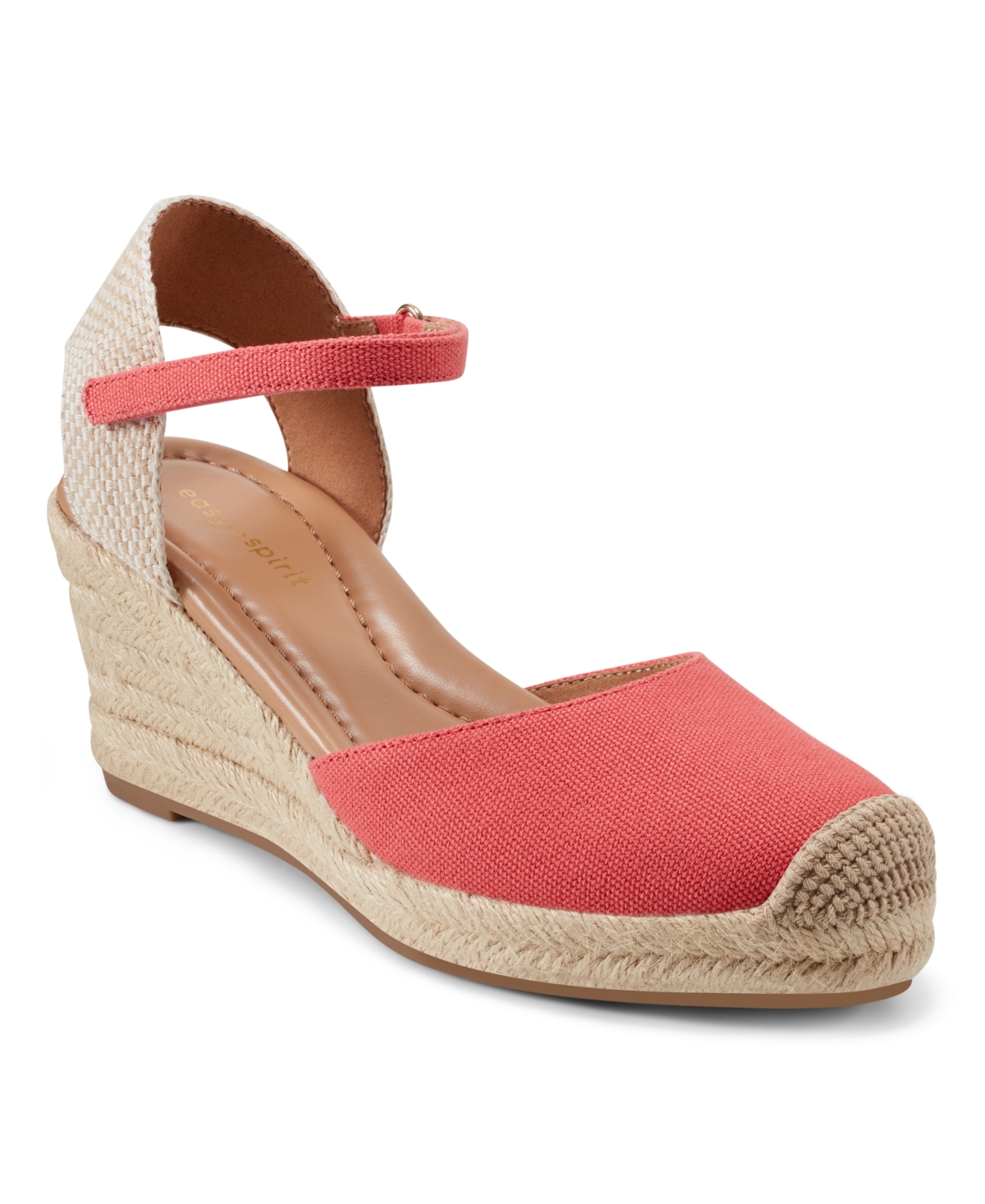 Women's Makaylie Closed Toe Wedge Sandals - Coral