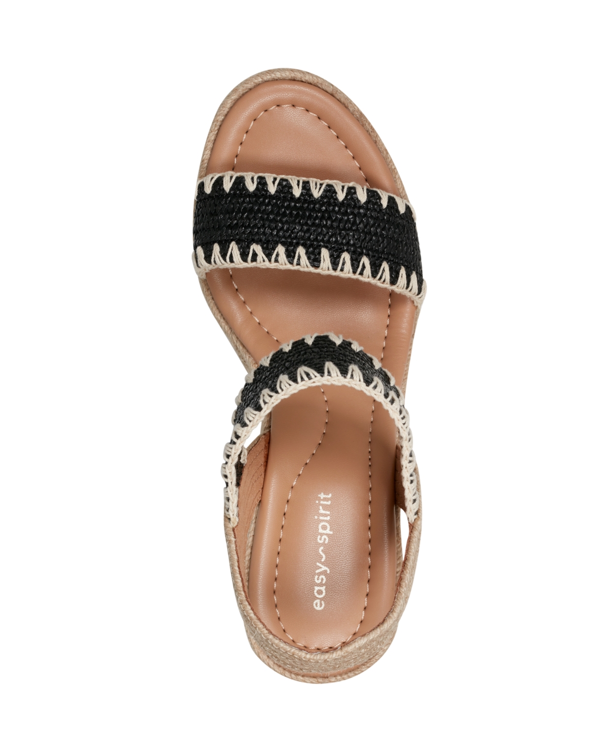 EASY SPIRIT WOMEN'S ARIELLA ESPADRILLE WEDGE SANDALS 