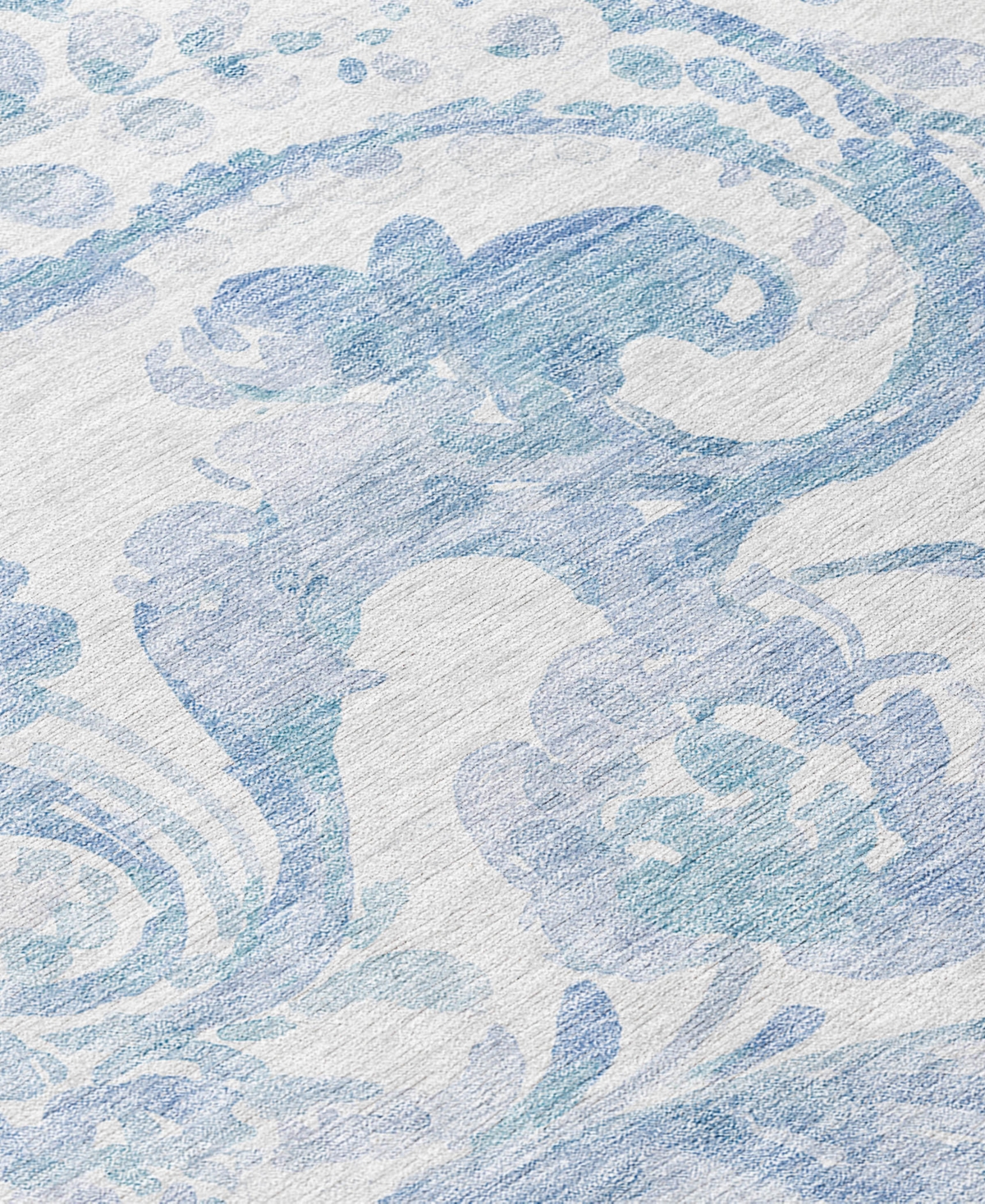 Addison Chantille Machine Washable Acn835 2'3"x7'6" Runner Area Rug In Mist