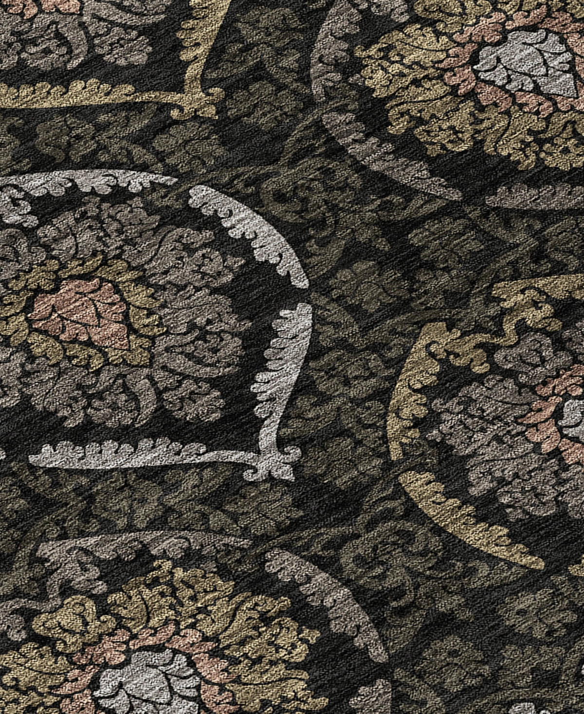 Addison Chantille Machine Washable Acn809 9'x12' Area Rug In Black