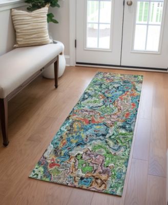 Chantille Machine Washable ACN829 2'3"x7'6" Runner Area Rug
