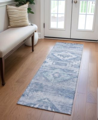 Chantille Machine Washable ACN837 2'3"x7'6" Runner Area Rug