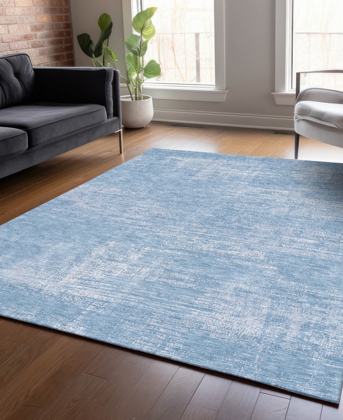 Addison Chantille Acn839 3'x5' Area Rug In Blue