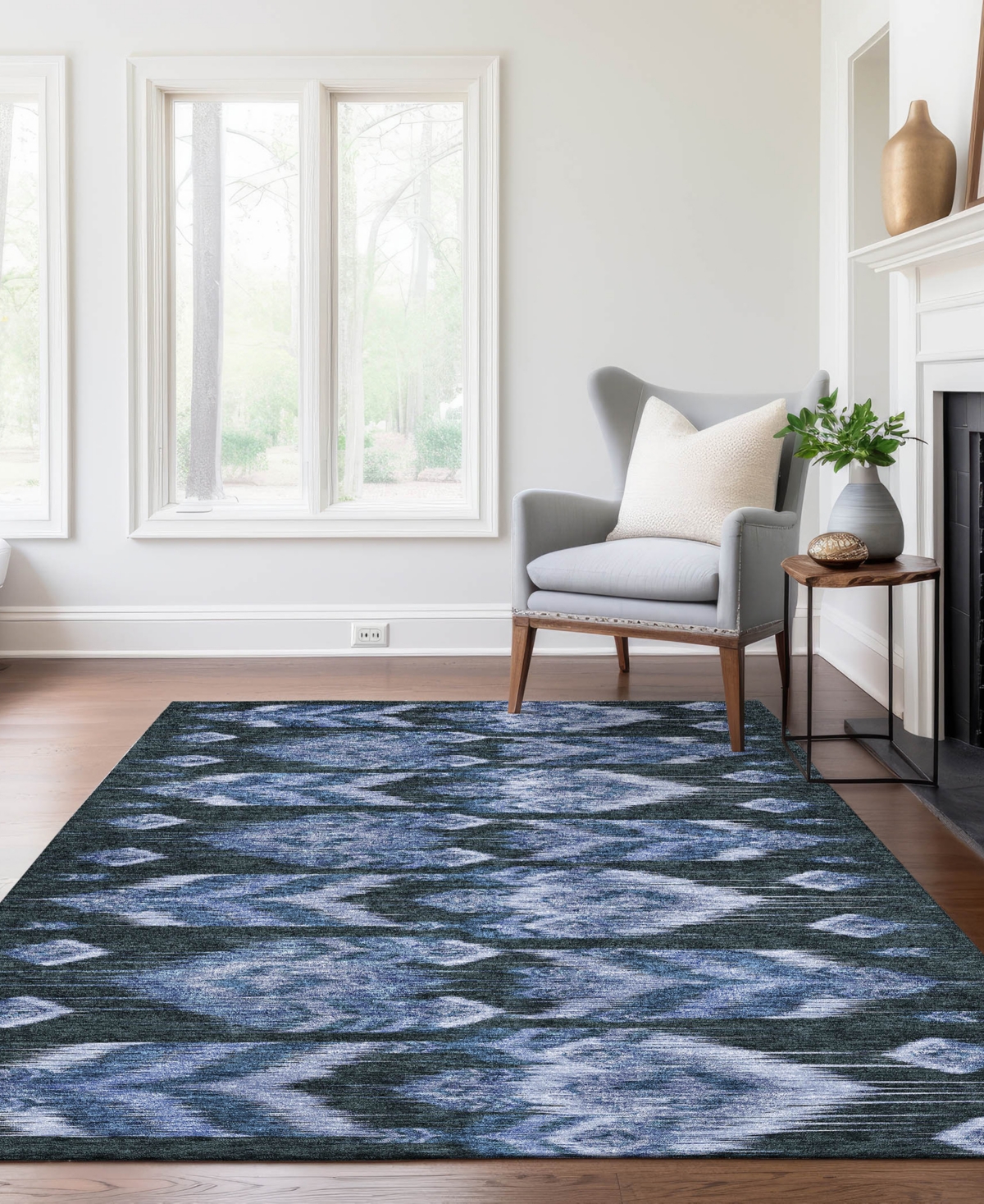 Addison Chantille Acn812 8'x10' Area Rug In Blue