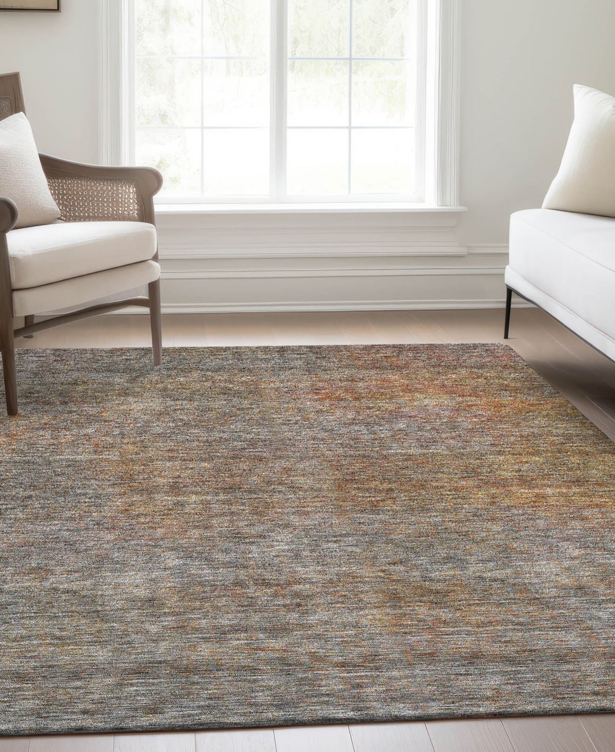 Addison Chantille Acn843 8'x10' Area Rug In Gray