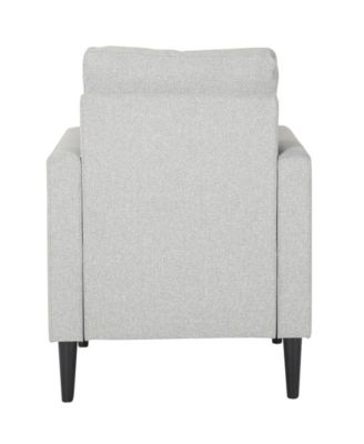 33" Wood Wendy Contemporary Arm Chair