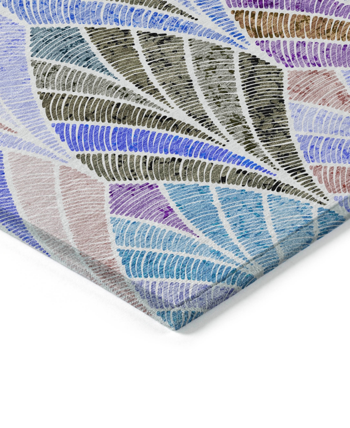 Addison Chantille Acn851 2'3"x7'6" Runner Area Rug In Blue