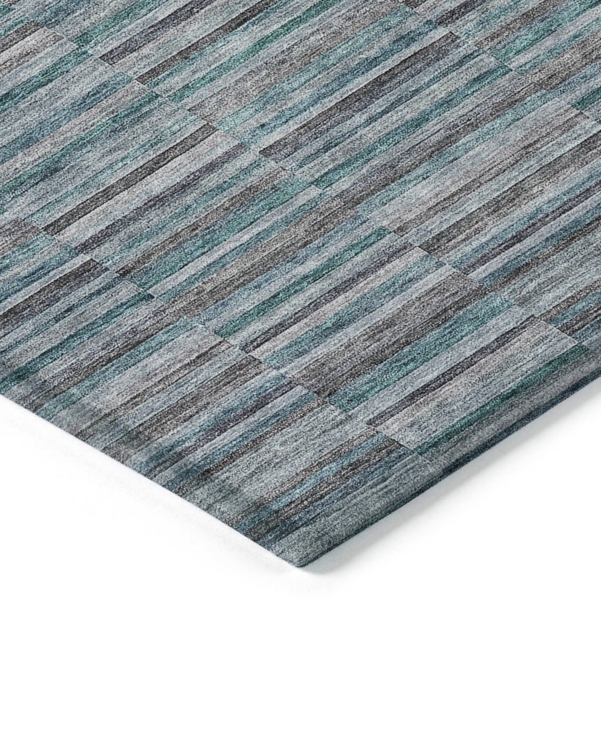 Addison Chantille Acn816 2'6"x3'10" Area Rug In Teal
