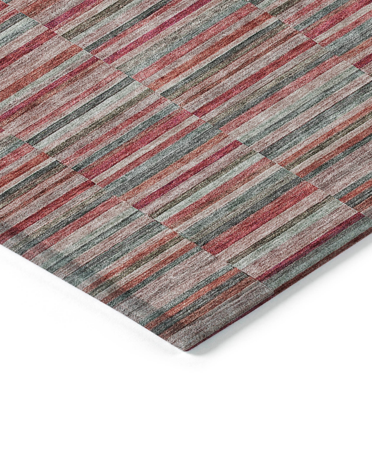 Addison Chantille Acn816 2'6"x3'10" Area Rug In Red
