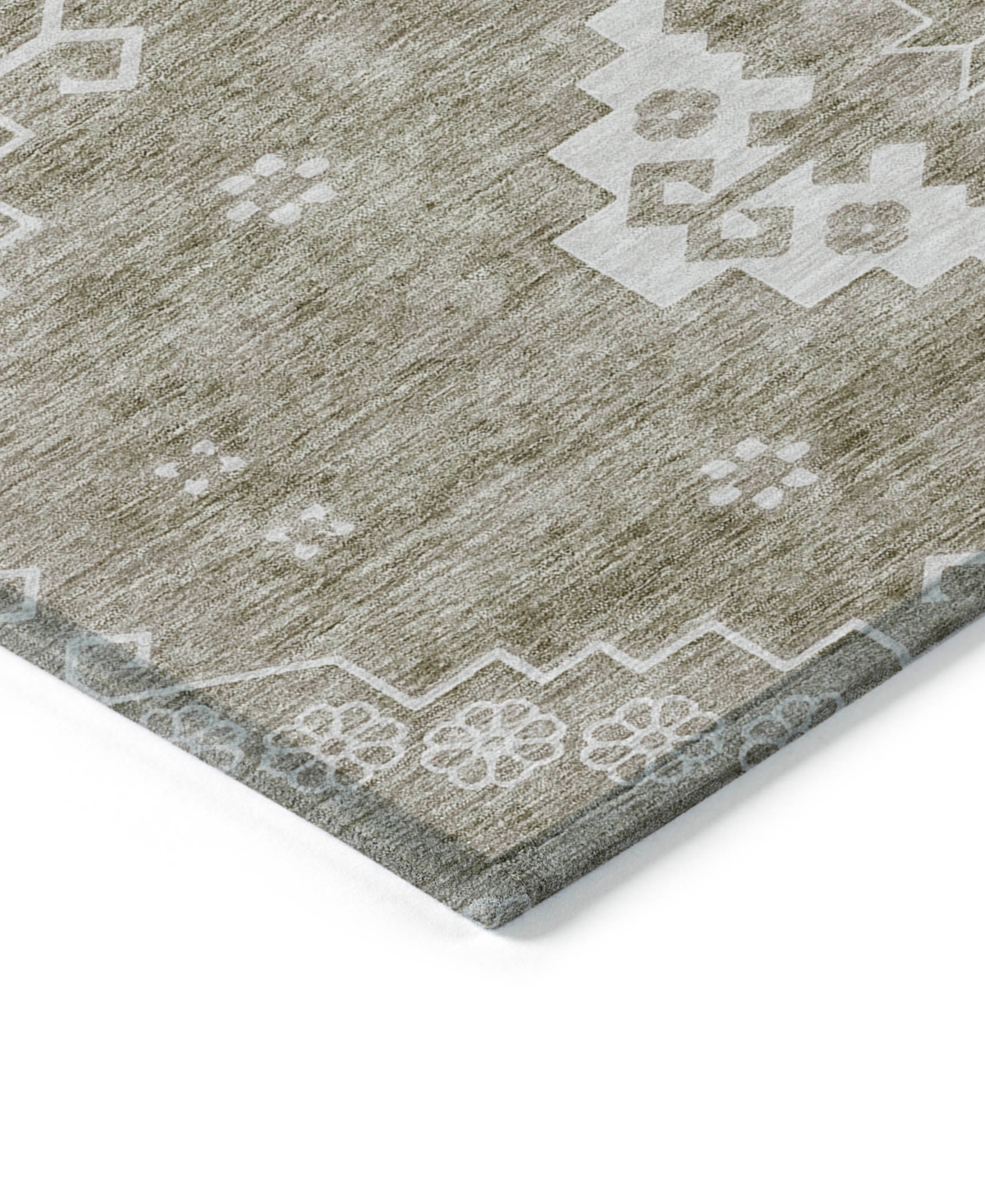 Addison Chantille Acn847 3'x5' Area Rug In Taupe