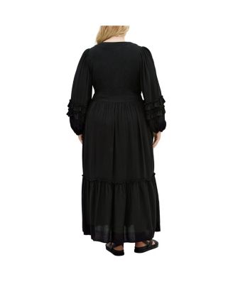 Plus Size Malia Plain Maxi Dress