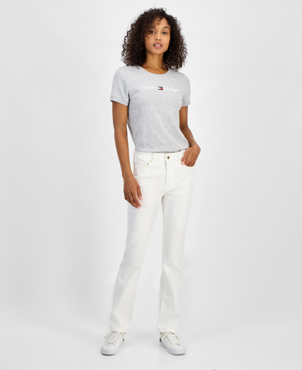 Tommy Hilfiger Women's Tribeca Denim Jeans In White