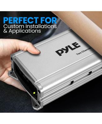 2-Channel Weather-Resistant Audio Amplifier, Compact Class D, 1000W