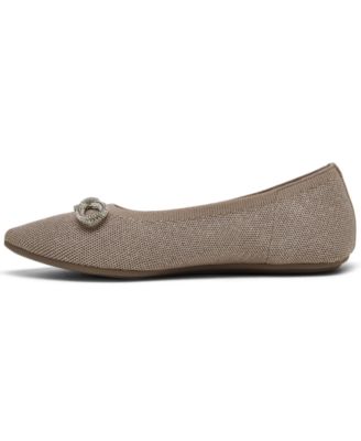 Women's Cleo Point Bow - Glitzy Haze Skimmer Flats from Finish Line