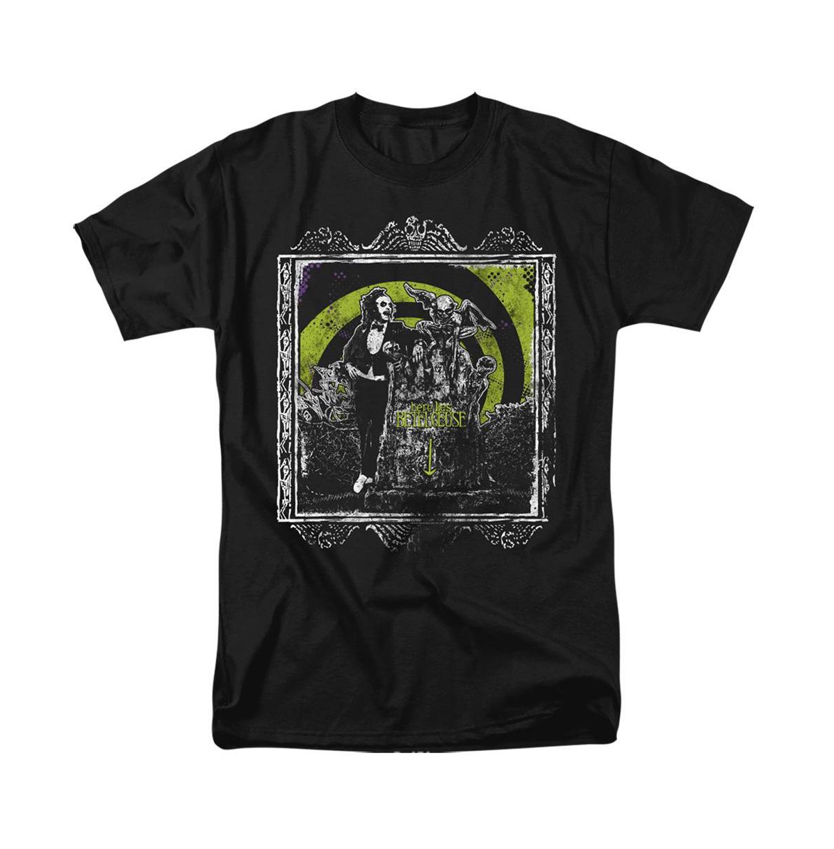Mens Here Lies Short Sleeve Adult Tee / T-Shirt - Black