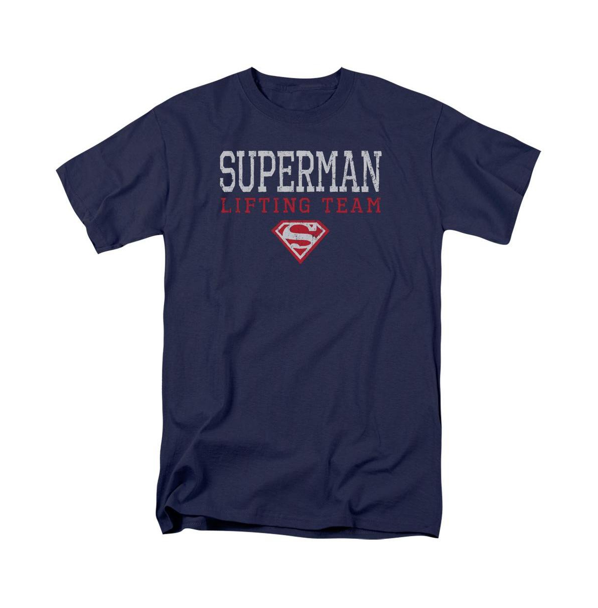 Men's Lifting Team Short Sleeve Adult Tee / T-Shirt - Navy
