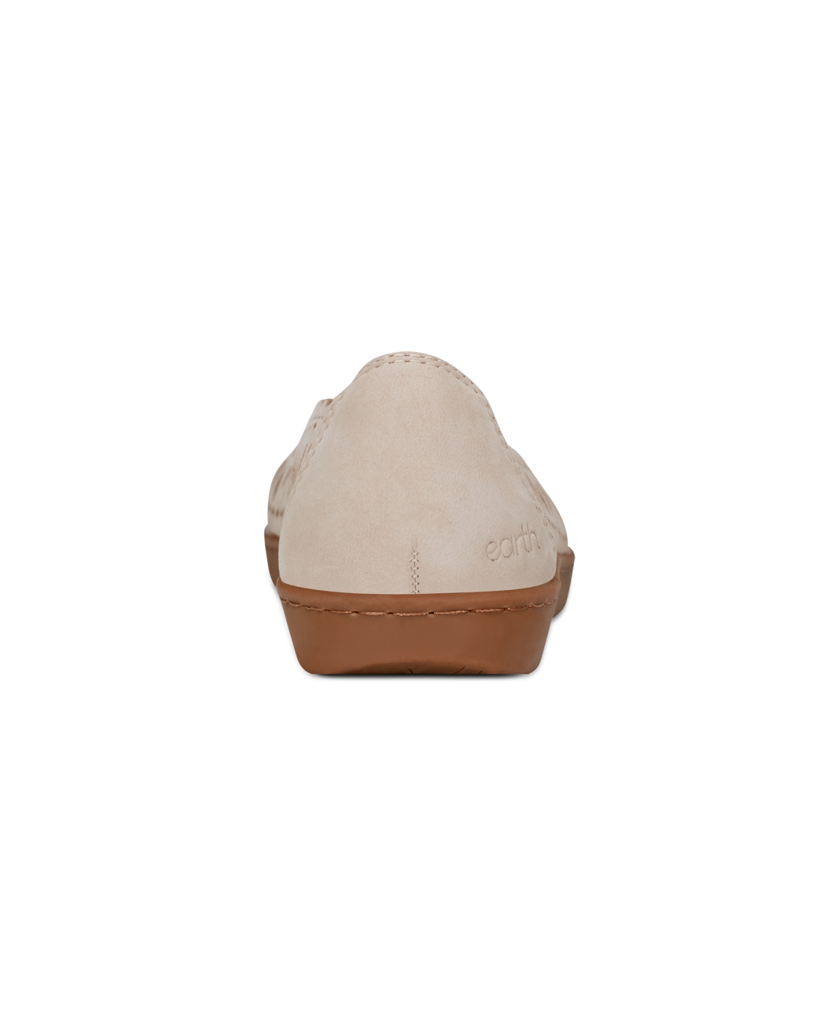 Shop Earth Women's Luna Cutout Ballet Flats In Light Natural Leather