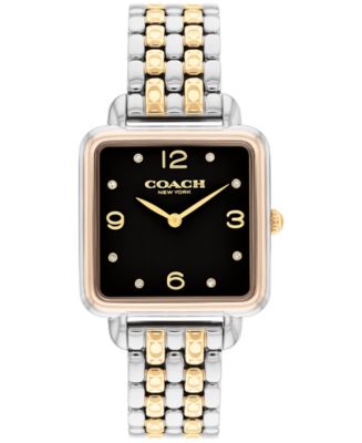 New/NWT Tristan Stainless Steel Link Bracelet Coach 14502309 Watch + Bonus COACH Cadie Tri-Tone Stainless Steel Bracelet Watch 28.5  main image 3