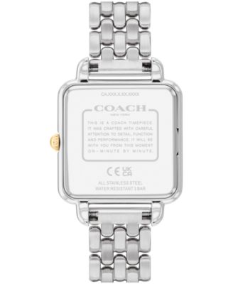 Women's Cass Tri-Tone Stainless Steel Bracelet Watch, 28mm