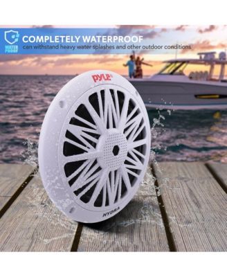 6.5" Marine Component Speakers, 2-Way, 200 Watt, Water-Resistant, White