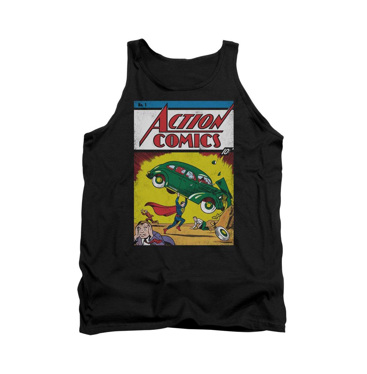 Men's Action No. 1 Adult Tank Top - Navy
