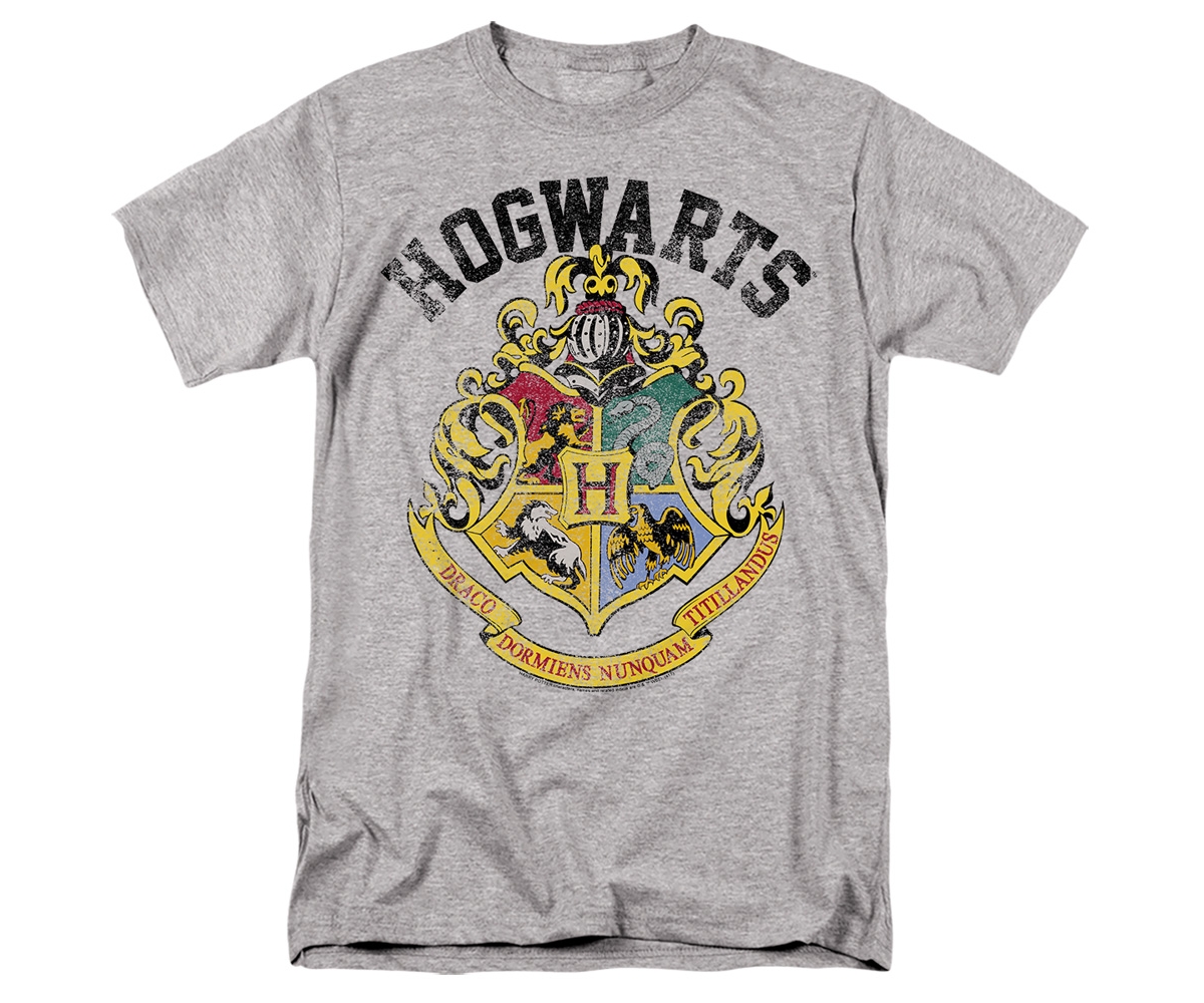Harry Potter Men's Hogwarts Crest T Shirt