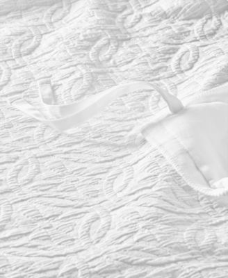 Lattice Medallion 3-Pc. Duvet Cover Set, Full/Queen, Exclusively at Macy's