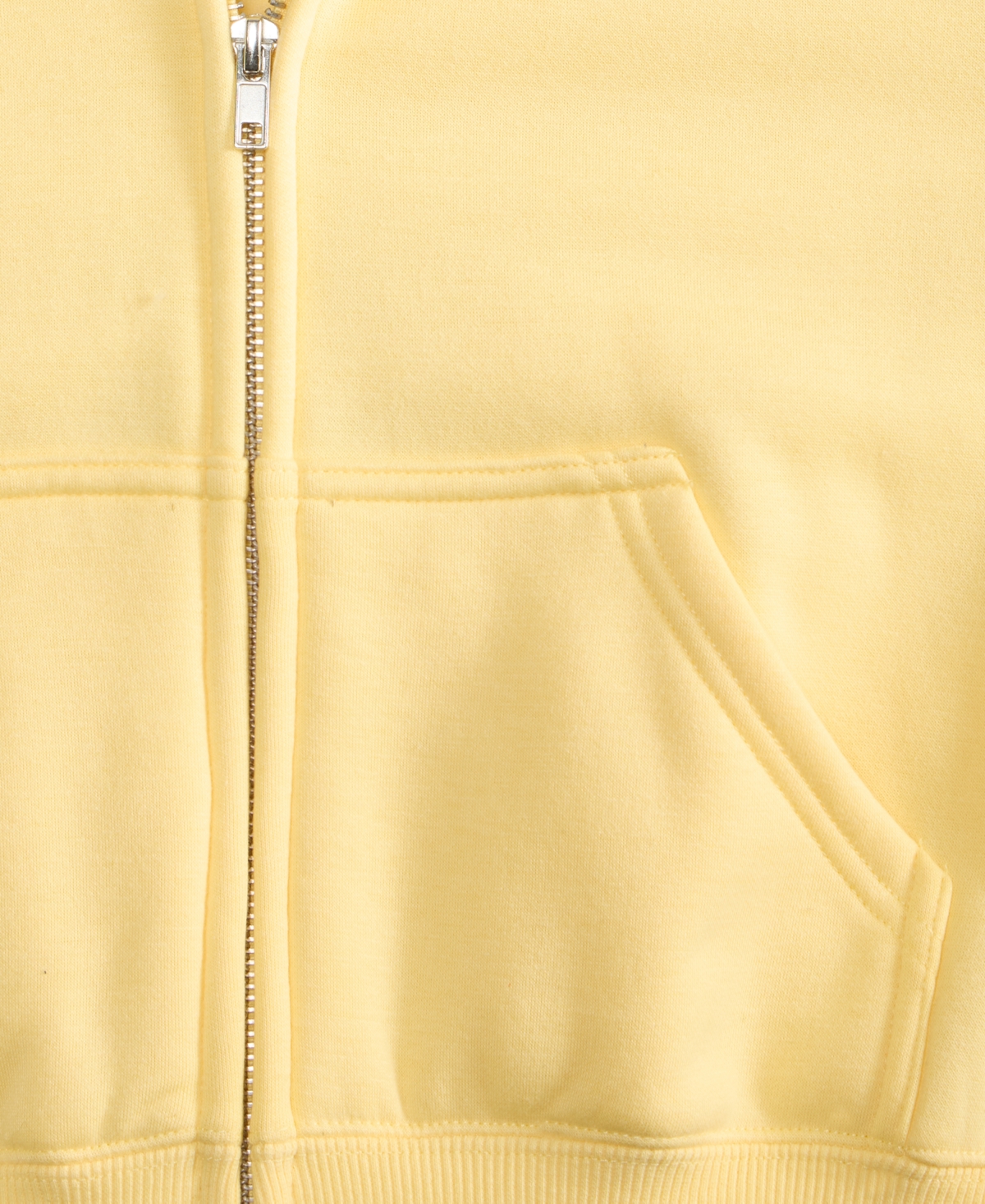 With Jules Big Girls Zip Hoodie Sweatshirt In Lemon Sorb