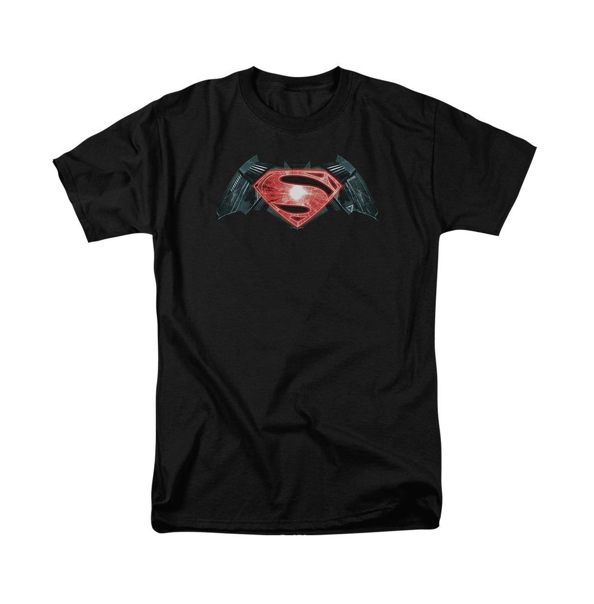 Mens Industrial Logo Short Sleeve Adult Tee / T-Shirt - Black