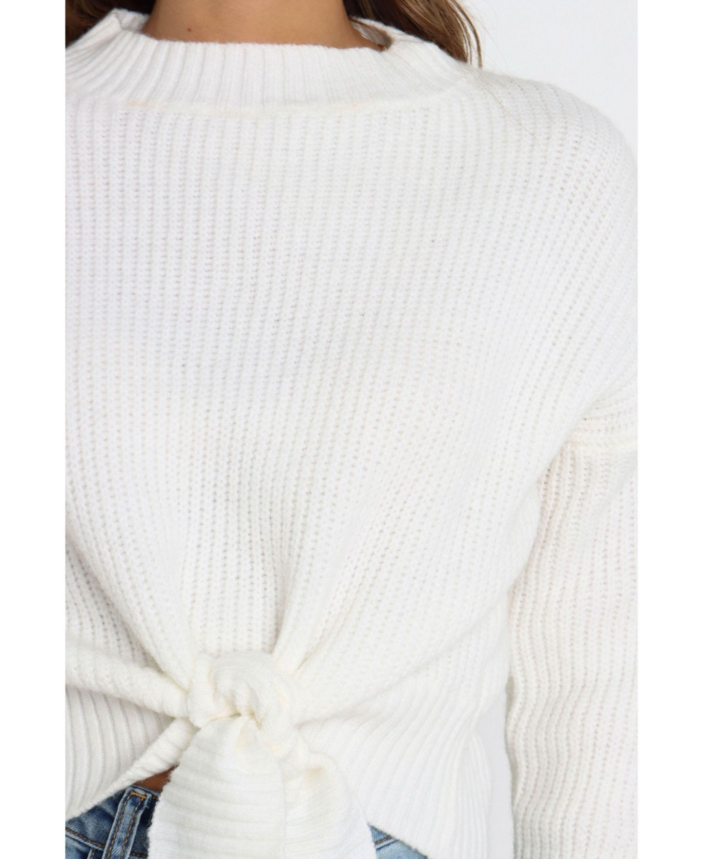 Женский свитер Petal and Pup Captivate Knit, цвет: Кремовый — фото 12