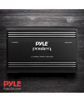 2-Channel Bridgeable MOSFET Car Amplifier, 4000 Watts