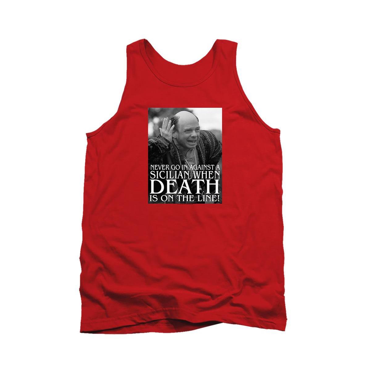 Mens Sicilian Adult Tank - Red
