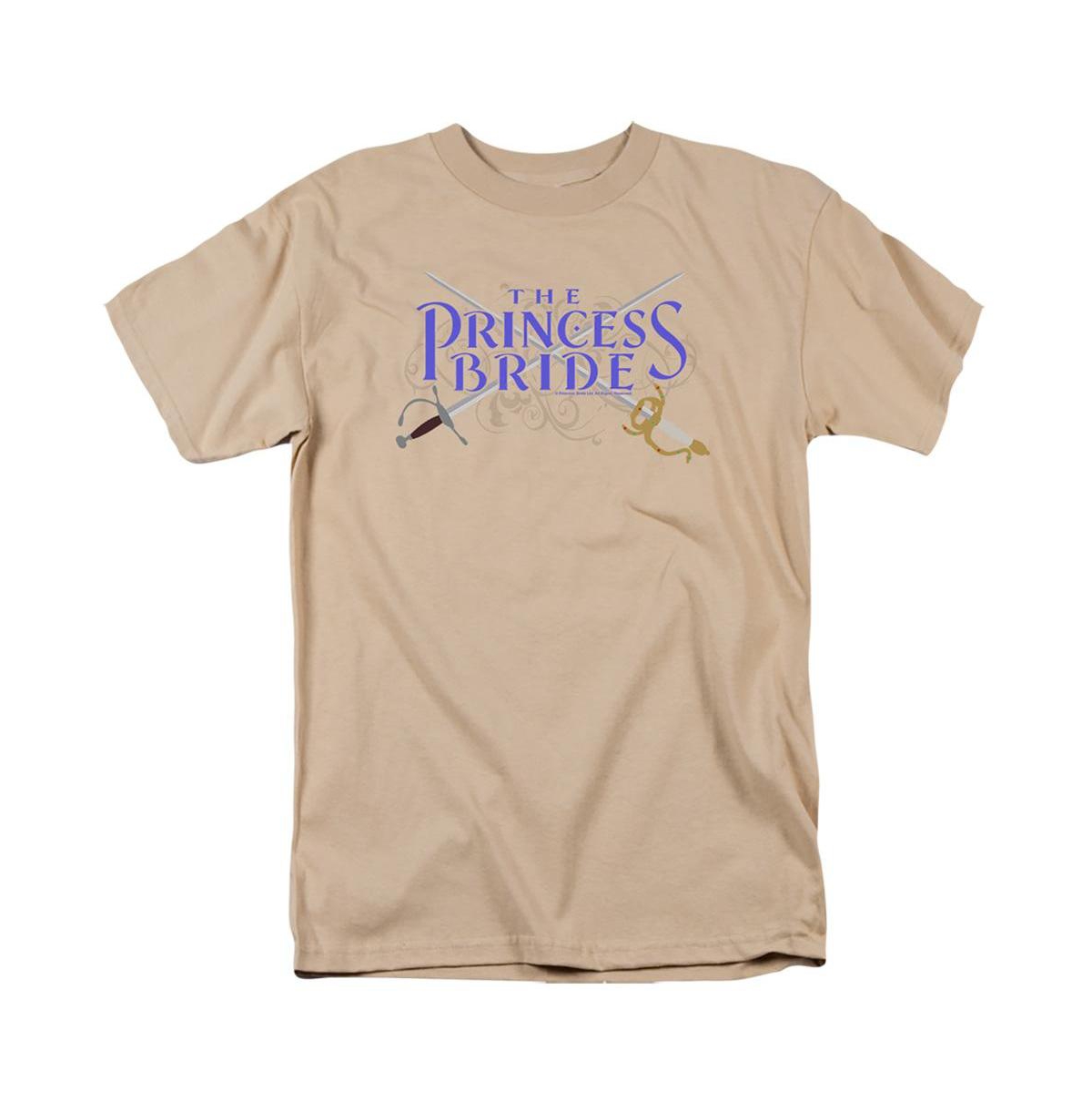 Mens Swords Short Sleeve Adult Tee / T-Shirt - Open brown
