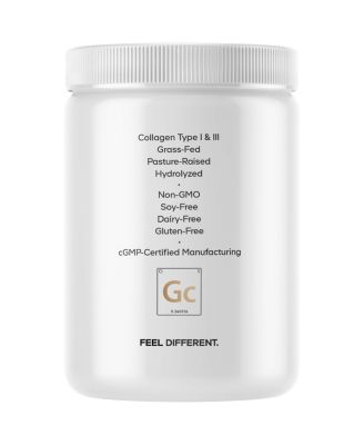 GLP-1 Collagen Powder Supplement - Nextida GC Collagen Peptides - GLP 1 Support - Hydrolyzed Collagen, Grass-Fed, Type I & III, Unflavored - Non-GMO, Gluten-Free, Dairy-Free - 10.58 Oz
